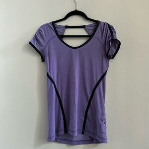 Cap sleeved lulu lemon shirt